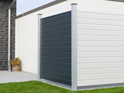 Zaunplaner enth�lt Elemente mit variabler Breite