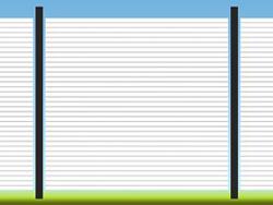 Zaunplaner enth�lt Elemente mit variabler Breite