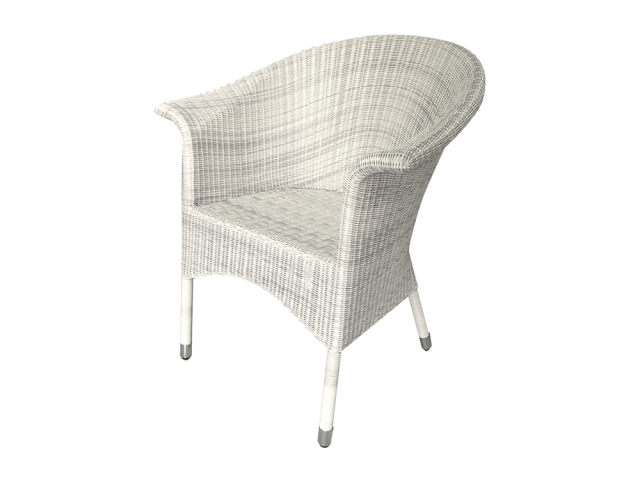 Zebra Hastings Sessel Silk White