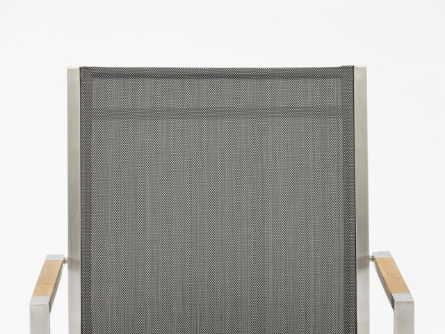 Zebra One Stapelsessel Dark grey
