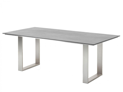 Niehoff Noah Tisch, Profilkufe, HPL Tischplatte, 160cm