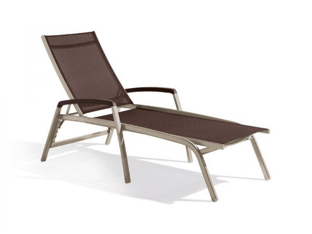 Sieger Bodega Stapel-Liege champagner