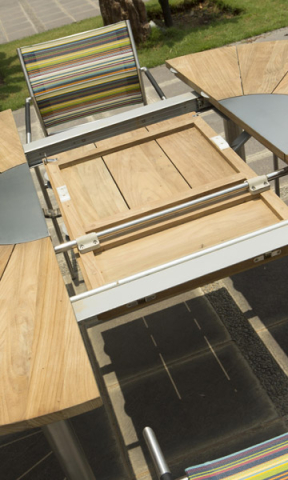 Zebra Gartenmbel-Set Catax-Rovex stripe