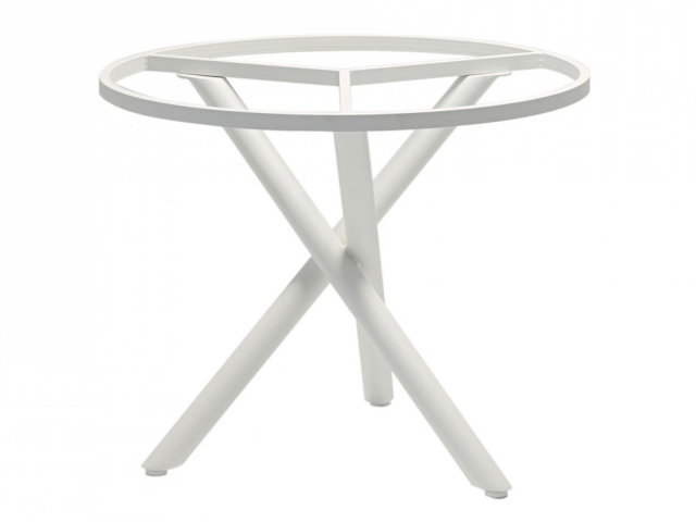 Zebra Mikado Tischgestell Weiss