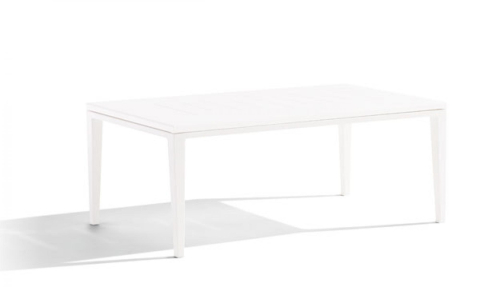 Sieger Cannes Loungetisch 110x60cm, wei&szlig;