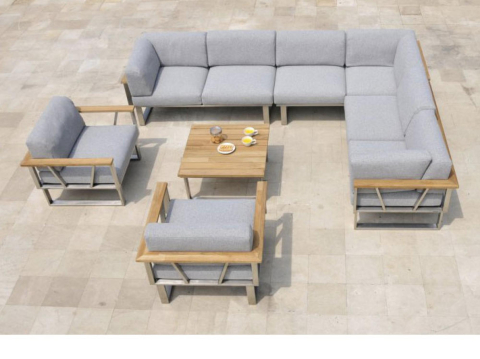 Zebra Gartenmbel-Set Belvedere Lounge 5