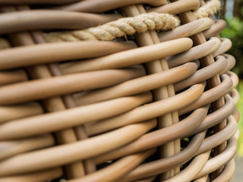 Apple Bee Cocoon Lounge Sofa Gr�n inkl. Kissen 236x130x78cm