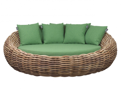 Apple Bee Cocoon Daybed Grn inkl. Kissen 220x220x78cm