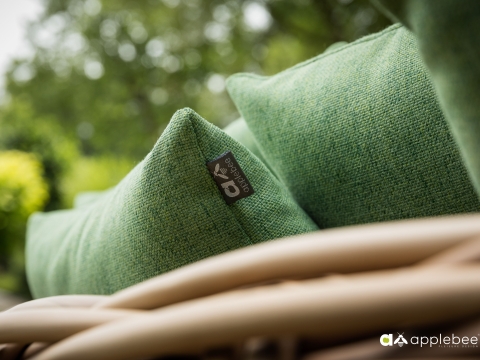 Apple Bee Cocoon Daybed Gr&uuml;n inkl. Kissen 220x220x92cm