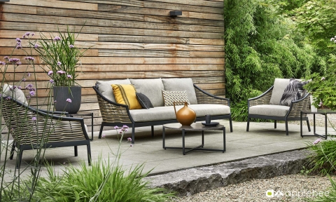 Apple Bee Milou Loungesessel schwarz