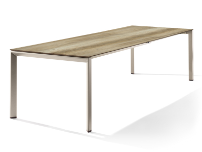 Sieger Tisch verlngerbar 180-290x100cm Champagner-Eiche hell