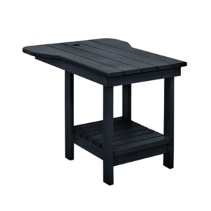 Muskoka Generation Line Tisch mit Schirmloch A12 Black, fr C01