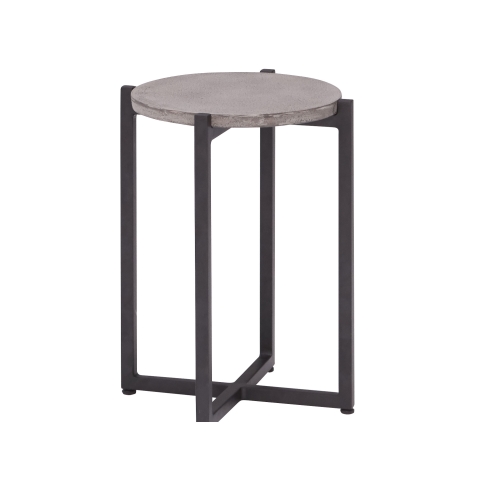 Apple Bee Soul Loungetisch 34cm, Gestell schwarz, Tischplatte bronze