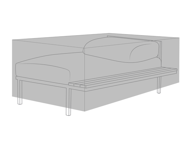 Zebra Schutzhlle 6120 fr Hudson Daybed Schwarz