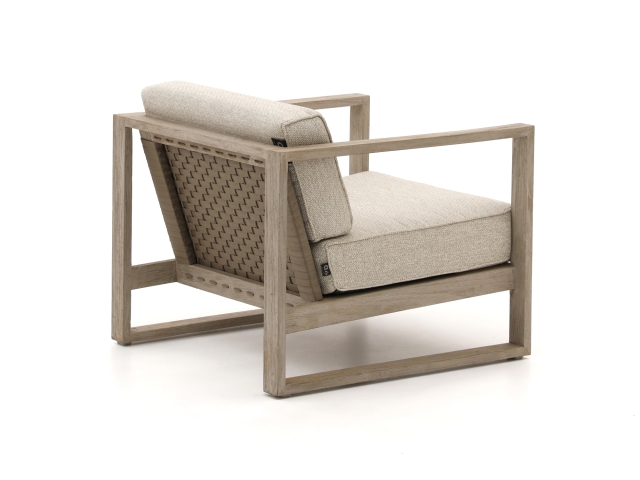 Apple Bee Antigua Lounge Sessel Teak coastal mit Kissen