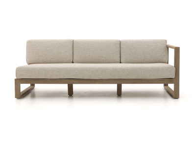 Apple Bee Antigua Loungesofa 3-Sitzer, Armlehne links aus Teakholz coastal ca. 193cm