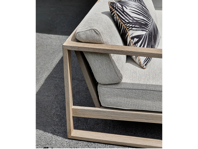 Apple Bee Antigua Lounge-Set Teakholz coastal ca. 274x293cm