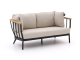 Apple Bee Condor Lounge Sofa 2-Sitzer Aluminium black 150cm