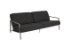 Brafab Naos 2,5 Sitzer Edelstahl Gestell 193x99x78cm