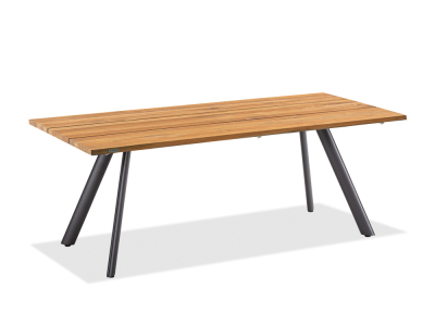 Niehoff Noah Tisch, Stativprofil, Teak gelt, 180cm