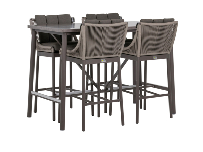 Apple Bee Bijou Bar-Set 4 Barsthle und ein Bartisch 150x78cm