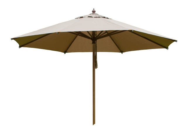Zebra Rumba Novo Mittelmastschirm 350cm, taupe