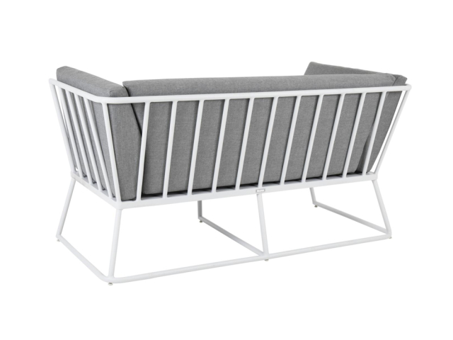 Brafab Vence 2-Sitzer, wei-grau 167cm