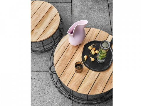 Apple Bee Pure Lounge-Set 2 Rope black ca. 282cm