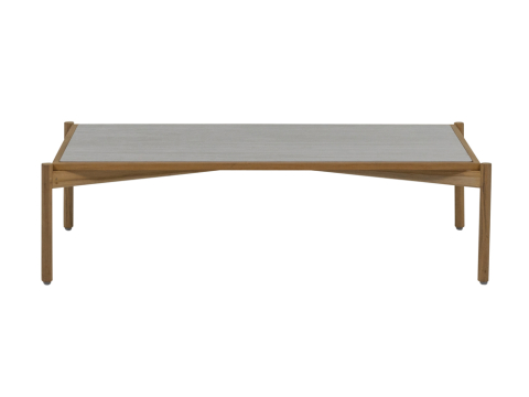 Apple Bee St. Lucia Loungetisch aus Teakholz 128x69x35cm