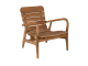 Brafab Lilja Loungesessel mit Armlehnen aus Teakholz