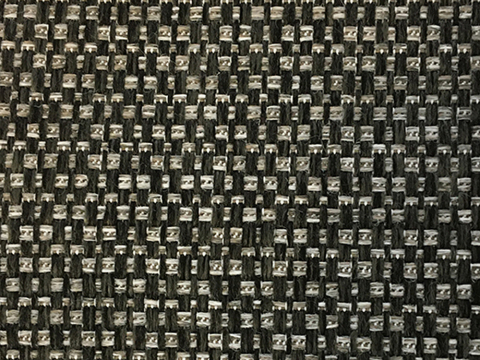 Zebra Costa Sitzkissen, grau