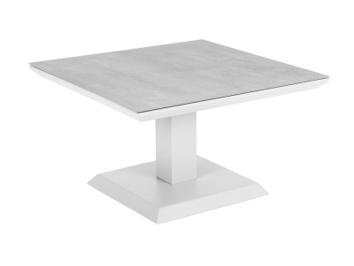 Brafab Heis Loungetisch wei, 79x79cm