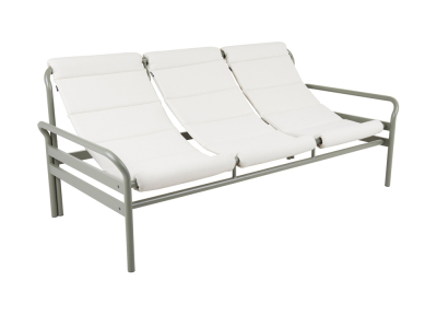 Brafab Sling 3-Sitzer Sofa Nordic green - Vanilla white 196x91x82cm
