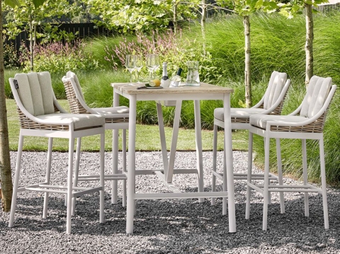 Apple Bee Milou Bartisch 150x78cm, Wei&szlig;