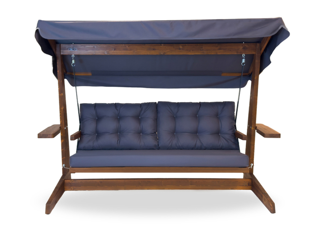 Pemode Hollywoodschaukel Viva 2400 Anthrazit - Fichte