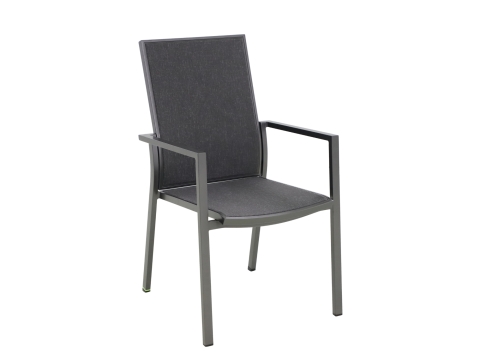 MWH Verona Stapelstuhl Iron Grey