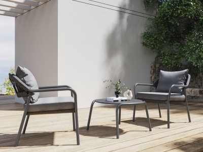 MWH Anderno 3-tlg. Kaffee Set inkl. Polster