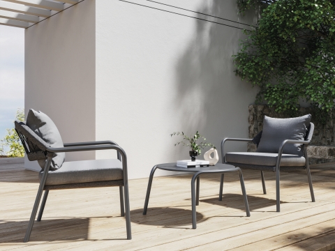 MWH Anderno 3-tlg. Kaffee Set inkl. Polster