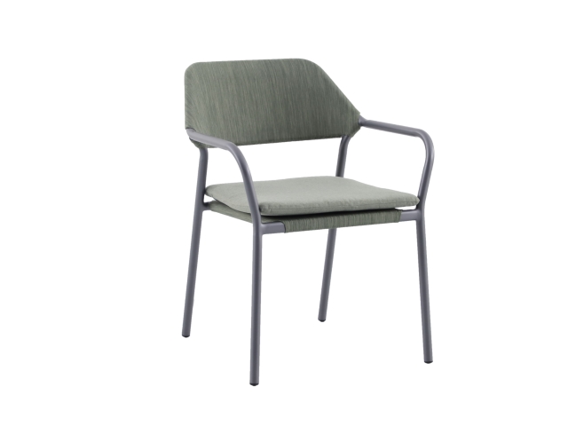 MWH Anderno Stapelstuhl Gr&uuml;n