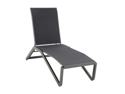 MWH Verona Liege Iron Grey, R&uuml;ckenlehne verstellbar