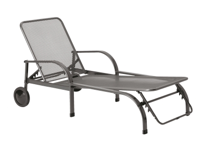 MWH Chalet Rollliege Iron Grey, verstellbar