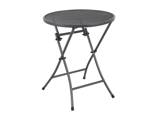 MWH Cafe Latte Tisch Iron Grey rund 60cm, klappbar