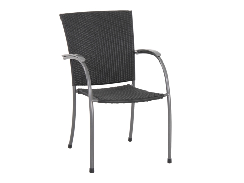 MWH Salernos Stapelsessel Iron Grey