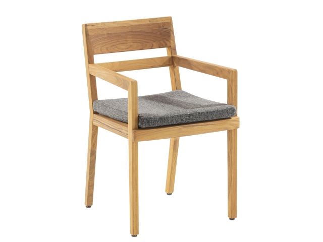 Niehoff Ann Sitzkissen taupe, 46x49x4cm f&uuml;r Armlehnstuhl