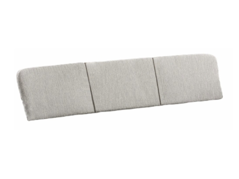Niehoff Lido Bank R&uuml;ckenkissen Taupe 60x40cm, 3er Set