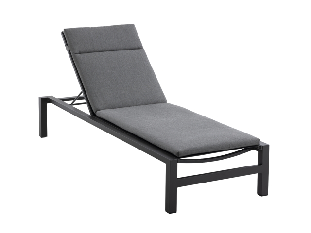 Niehoff Flad Polsterauflage Royal Graphit 195x59cm