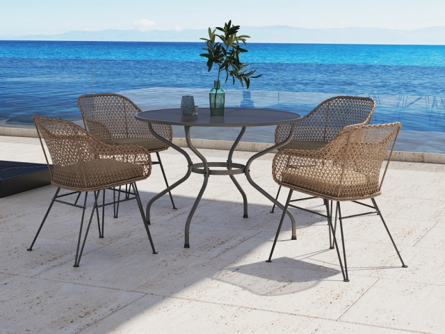 Royal Garden Riviera-Verso Gartenm&ouml;bel-Set