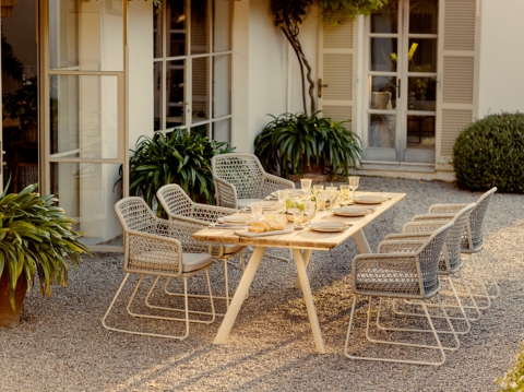 Niehoff Valetta-Lido Gartenm&ouml;bel-Set. 7-teilig