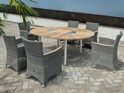 Zebra Gartenm&ouml;bel-Set Catax-Status 6