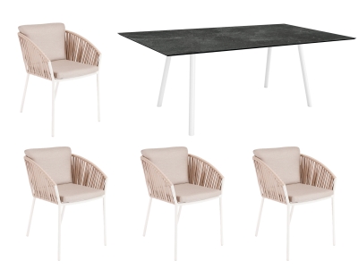 Stern Cliff Gartenm&ouml;bel Set 1 Gr&ouml;&szlig;e M